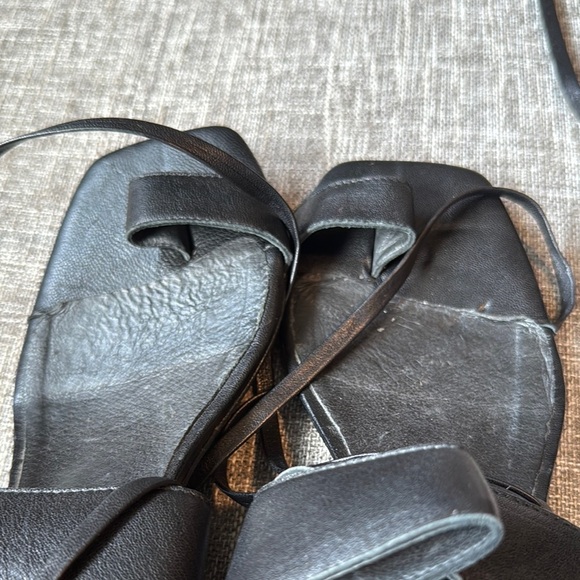 Free People Black Strappy Sandals - Picture 4 of 6